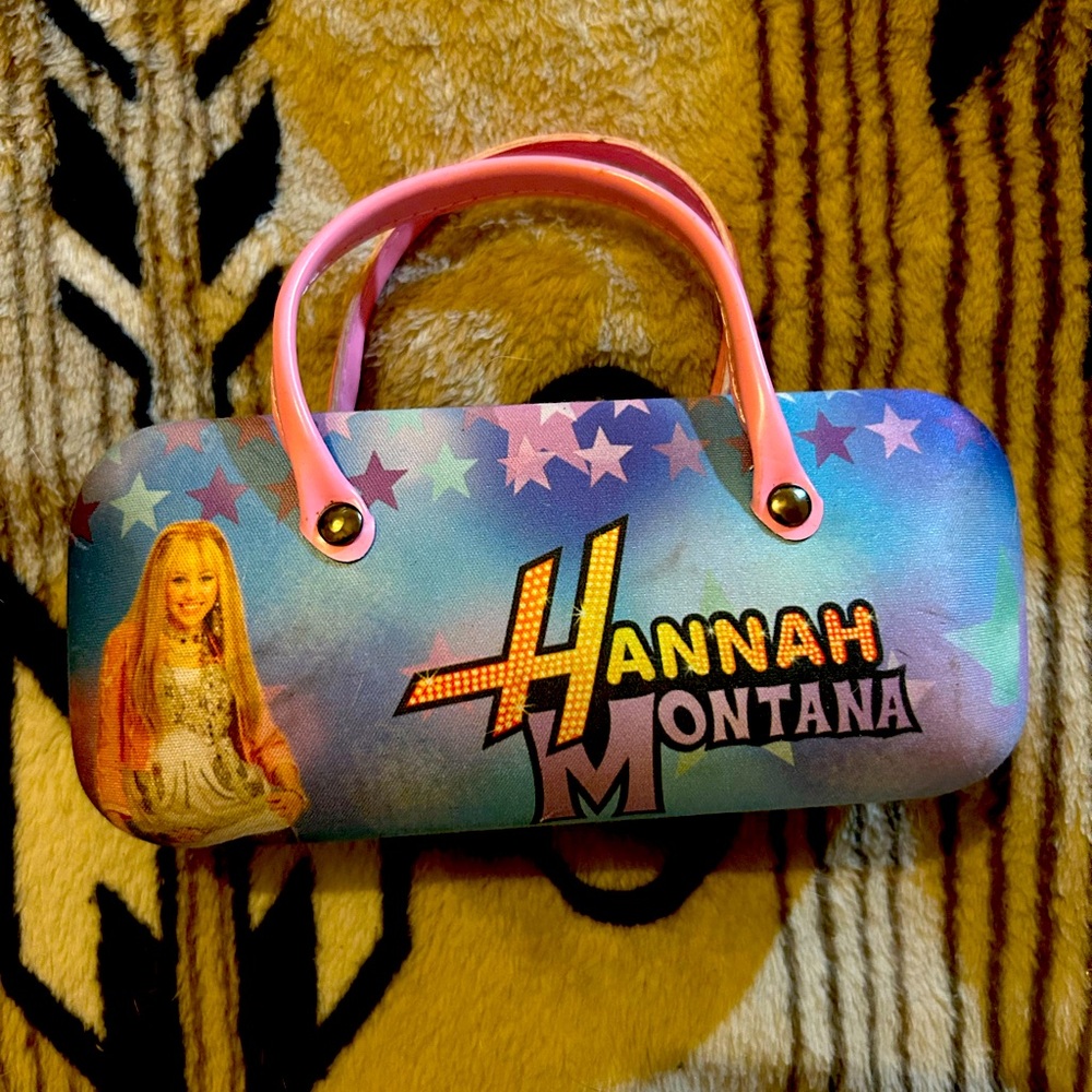 Vintage Hannah Montana glasses case